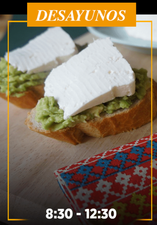 Desayunos Casona del Abuelo, horario 8:30 a 12:30